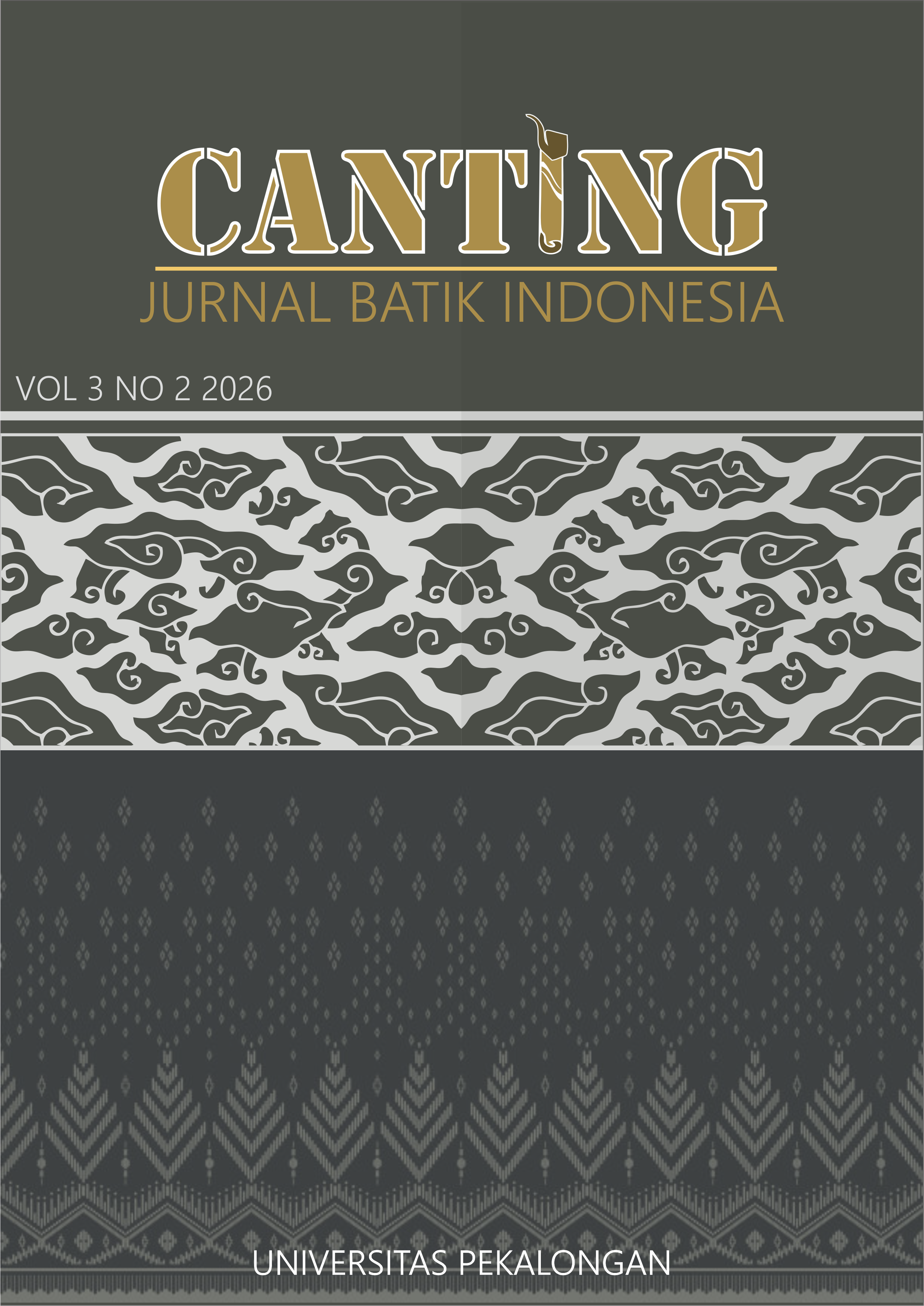 					View Vol. 3 No. 2 (2026): Canting: Jurnal Batik Indonesia
				